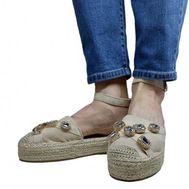 Espadrilės(Beige)